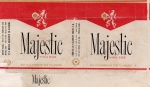 ANTIGA EMBALAGEM DE CIGARROS " MAJESTIC "  FÁBRICA DE CIGARROS SUDAN S.A