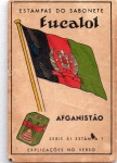 ANTIGA ESTAMPA EUCALOL " BANDEIRA DO AFGANISTÃO " SÉRIE 51 ESTAMPA 1