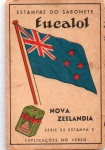 ANTIGA ESTAMPA DOS SABONETES EUCALOL " BANDEIRA DA NOVA ZELÂNDIA "  SÉRIE 52  ESTAMPA 2