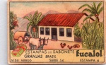 ANTIGA ESTAMPA DOS SABONETES EUCALOL " GRANJAS DO BRASIL "  SÉRIE 54  ESTAMPA 6