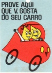 ANTIGO CARTÃO DO POSTO " E S S O " DE CONTROLE - ORIENTAÇÃO DE PRÓXIMOS SERVIÇOS A SEREM FEITOS DO AUTOMOVEL  CARTÃO COM UMA DATA DE 10 / 01 / 1968  DIMENSÃO 5,6 x 7,5 cm