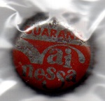 ANTIGA TAMPINHA GUARANÁ - VAI NESSA  COR LARANJA
