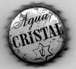 ANTIGA TAMPINHA ÁGUA CRISTAL