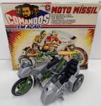 BRINQUEDOS E HOBBIES - COMANDO EM AÇÃO ( BRINQUEDOS ESTRELA )  MOTO MÍSSIL