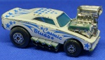 BRINQUEDOS E HOBBIES - MATCHBOX SUPER FAST  No. 25 COSMIC BLUES MADE IN HONG KONG 1972 LESNEY  METAL E PLÁSTICO PEÇA COM 7,4 cm