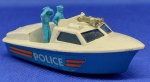 BRINQUEDOS E HOBBIES - MATCHBOX SUPERFAST  No. 52 " POLICE LAUNCH " MADE IN INGLATERRA 1976 LESNEY PEÇAC COM 7,4 cm