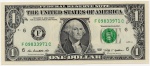 WOR: P-530F ( ATLANTA ) CÉDULA DOS ESTADOS UNIDOS ( U.S.A ) 1 DÓLAR ANO DE 2009 FE