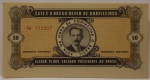 BRASIL NUMISMÁTICA - ANTIGA CÉDULA POLÍTICA " VAMOS ELEGER PLINIO SALGADO 1955 " CÉDULA DE CONTRIBUIÇÃO NO VALOR DE 50 CRUZEIROS , PEÇA MUITO BEM CONSERVADA