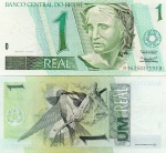 C#250 CÉDULA DO BRASIL ( REPÚBLICA ) 1 REAL ANO DE 1999 SOB/FE  ANVERSO: EFÍGIE DA REPÚBLICA E REVERSO: BEIJA-FLOR