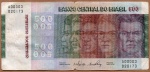 C#148  ANTIGA CÉDULA DO BRASIL ( REPÚBLICA ) 500 CRUZEIROS ANO DE 1972 CÉDULA ESCASSA E CIRCULADA  -  CÉDULA COMEMORATIVA DOS 150 ANOS DA INDEPENDÊNCIA ( SESQUICENTENÁRIO )  CHANCELAS DE ANTÔNIO DELFIN NETTO E ERNANE GALVÊAS