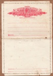 FILATELIA - ANTIGA CARTA BILHETE ( 200 RÉIS ) REPÚBLICA ESTADOS UNIDOS BRASIL