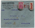 FILATELIA - ANTIGO ENVELOPE POSTAL " ARMAZEM DE FAZENDAS POR ATACADO - MARTINS PINHEIRO & CIA "  PEÇA DATADA DE 1933