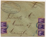 FILATELIA - ANTIGO ENVELOPE POSTAL " CERVEJARIA AURORA - ANTONIO MATTOSO - IRATY - PARANÁ " PEÇA DATADA DE 1912