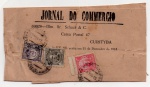 FILATELIA ( PEÇA A CLASSIFICAR ) JORNAL DO COMMERCIO DATADA DE 1915 " CURITYBA "