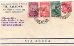 FILATELIA - ANTIGO ENVELOPE POSTAL " N. FALCONE " DATADO DE  22.IV.1932  ( CURITYBA )