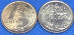V#460  MOEDA DO BRASIL ( REPÚBLICA ) 1 CENTAVO ANO DE 2001 FDC COM BRILHO DE CUNHO