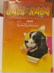 ÁLBUM DE FIGURINHAS CHOCOLATES NESTLE SURPRESA ILUSTRANDO " CÃES DE RAÇA " INFELIZMENTE A CAPA A FRENTE CONFORME FOTOS ESTA DANIFICADA, NO ÁLBUM FALTAM DUAS FIGURINHAS ( No. 24 E 30 )