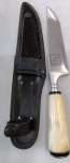 CUTELARIA - FACA ( F C - FARMACOX ) COMPRIMENTO TOTAL DA FACA 29,0 cm COMPRIMENTO DA LÂMINA 17,0 cm ACOMPANHA BAINHA