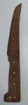 CUTELARIA - ANTIGA FACA COM COMPRIMENTO TOTAL 37,0 cm NÃO CONTEM ACABAMENTO NA EMPUNHADURA / PEÇA PRECISA DE RESTAURAÇÃO CONFORME FOTOS