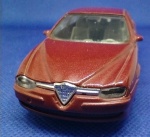 BRINQUEDOS E HOBBIES - BURAGO MINIATURA DO CARRO ALFA ROMEU ESCALA 1/43 MADE IN ITALIA PEÇA EM METAL E PLÁSTICO