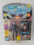 BRINQUEDOS E HOBBIES ( STAR TREK ) THE BORG  *** PARAMOUNT /  PLAYMATES BONECO COM 11,8 cm CARTELA COM 19,4 x 26,0 cm