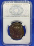ANTIGA MOEDA ROMANA AUTÊNTICA SERTERTIUS ( SESTÉRCIO ) GORDIAN III  238-244 d.C  COBRE PEÇA COM 20,3 g E COM DIMENSÃO  28 x 33 mm ACONDICIONADA NO SLAB