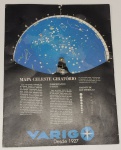 MAGNÍFICO MAPA CELESTE GIRATÓRIO " V A R I G " NO VERSO DESTE MPA, VOCÊ ENCONTRARA O CALENDÁRIO DO HALLEY, COM AS REFERÊNCIAS DAS PRINCIPAIS DATAS EM QUE O COMETA PODERÁ SER OBSERVADO ... DIMENSÃO DA PEÇA 27,3 x 20,8 cm