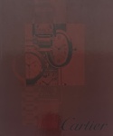 Catálogo / Convite Coleção de relógios CARTIER - IPANEMA / RIO 2002. 