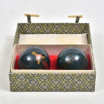 Bolas Baoding, ou também  bolas chinesas, conhecidas por contribuem significativamente para a nossa saúde. Estojo original