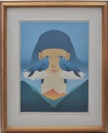 Sami Mattar - Mãe Natureza, serigrafia assinada e numerada (2/100). Medidas (80X64 CM) / (70X56 SM)Sami Mattar. (Mejdlaia, Líbano 1930). Artista intermídia, desenhista, programador visual, publicitário. Chega com a família no Brasil em 1936. Filho de pais conservadores, que não aceitam sua atividade como artista plástico, desenha às escondidas, até que, em 1947, muda-se para o Rio de Janeiro, onde trabalha como pintor de paredes e lava carros... FONTE - Itaú Cultural