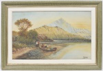 Rio Paraíba, OST  pescadores saindo para a descoberta da padroeira do Brasil. Amelina, CID -  S/M 37cm X 60cm   C/M 53cm X 77cm