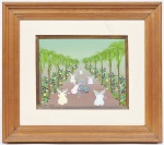Ligia Lages.  Anjos no Jardim Celestial  OST   S/M 20cm X  25cm    C/M 38cm X 43 cm