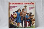 LP - Os vagabundos trapalhões - 1982 - contém riscos - necessita de limpeza - capa escrita