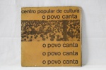 LP - Centro popular de cultura - O povo canta - 33 RPM - Em bom estado - capa descolando