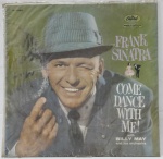 LP - Frank Sinatra - Come dance with me - contém riscos - necessita de limpeza