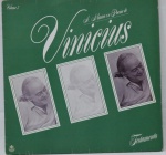 LP - A música e a poesia de Vinicius - Testamento Vol.3 - 1987 - disco em bom estado