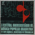 LP - Festival universitário de música popular brasileira da Guanabara - 1968 - necessita de limpeza