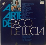 LP - Disco duplo - Paco De Lúcia  A Arte De Paco De Lucia - Necessita limpeza.