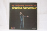 LP - As melhores canções de Charles Aznavour - contem riscos - necessita de limpeza - capa em estado 