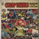 LP - Janis Joplin Big Brother & The Holding Company  Cheap Thrills - Possui riscos e necessita limpeza.