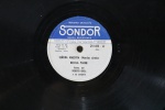 Disco 33 RPM (10''') em goma - laca - Nicola Paone - Tarantela calabresa/Senõra maestra - Indústria Uruguaya - Possui riscos - necessita de limpeza