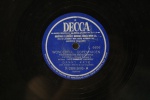 Disco 33 RPM (10'') - Danny Kaye - wonderful copenhage/Thumbelina - Marca:Decca - possui riscos e necessita de limpeza