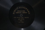 Disco 33 RPM (10") - Scene dal vero - Una notte fra i monti - marca: zonofono - Made in Germany - possui riscos - necessita de limpeza
