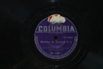 Disco 33 RPM (10") - Marek Weber - melodias de Schubert Nº3 e  Nº4 - marca: Columbia - possui riscos - necessita de limpeza