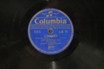 Disco 33 RPM (10")  - Luigi Infantino - A vucchella/ Milena - Marca: Columbia - Made in England - Possui riscos - necessita de limpeza