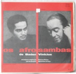 Baden Powell e Vinicius de Moraes - Afrosamba - 1966 - tem escrita na capa - contém riscos