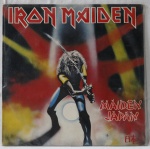 Iron Maiden - maiden japan - 1981 - possui riscos - necessita de limpeza