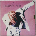 A new flame - Simple Red - 1989 - possui riscos - necessita de limpeza - com encarte