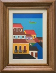 DJANIRA, Casario - óleo sobre tela - 41x27 cm - acie