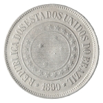 Brasil, 200 Réis, 1899. Cupro-Níquel. AI V052. FC. Estimado R$ 1150,00 - 1450,00